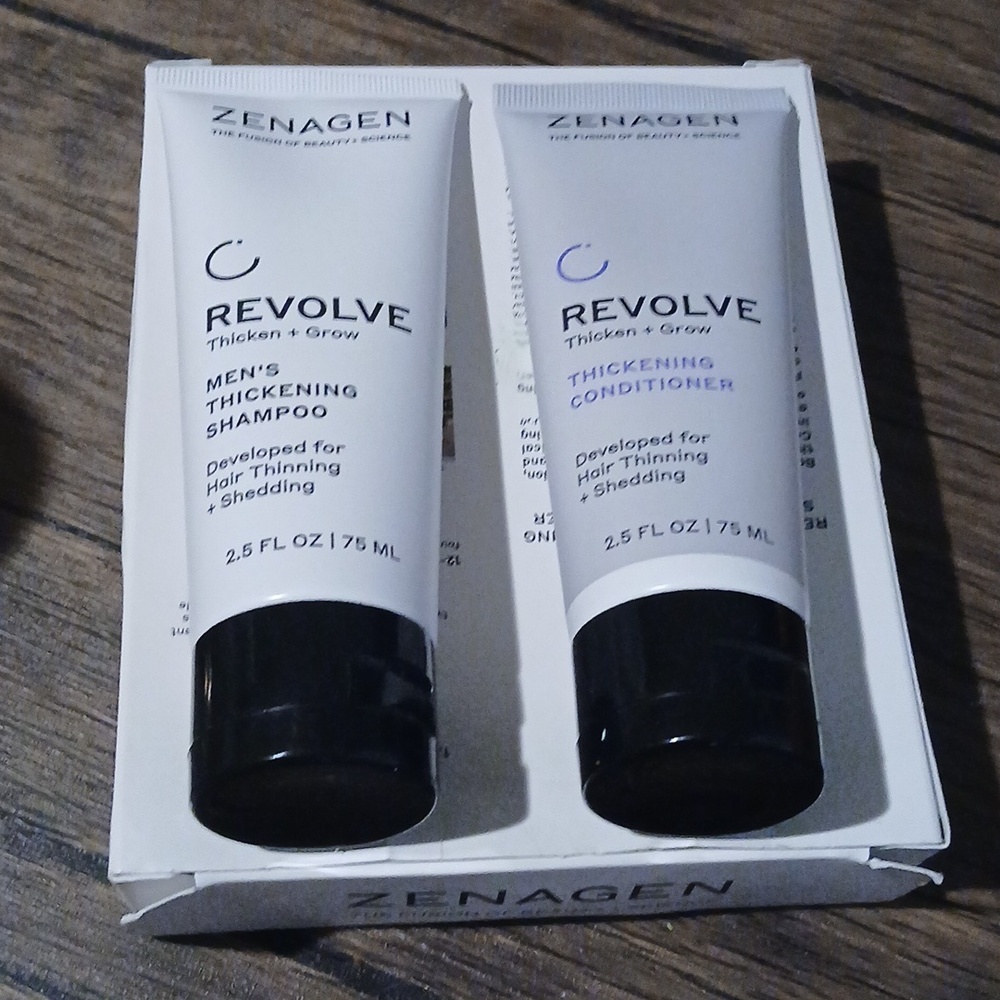 Zenagen Revolve Men's Shampoo And Conditioner Set
